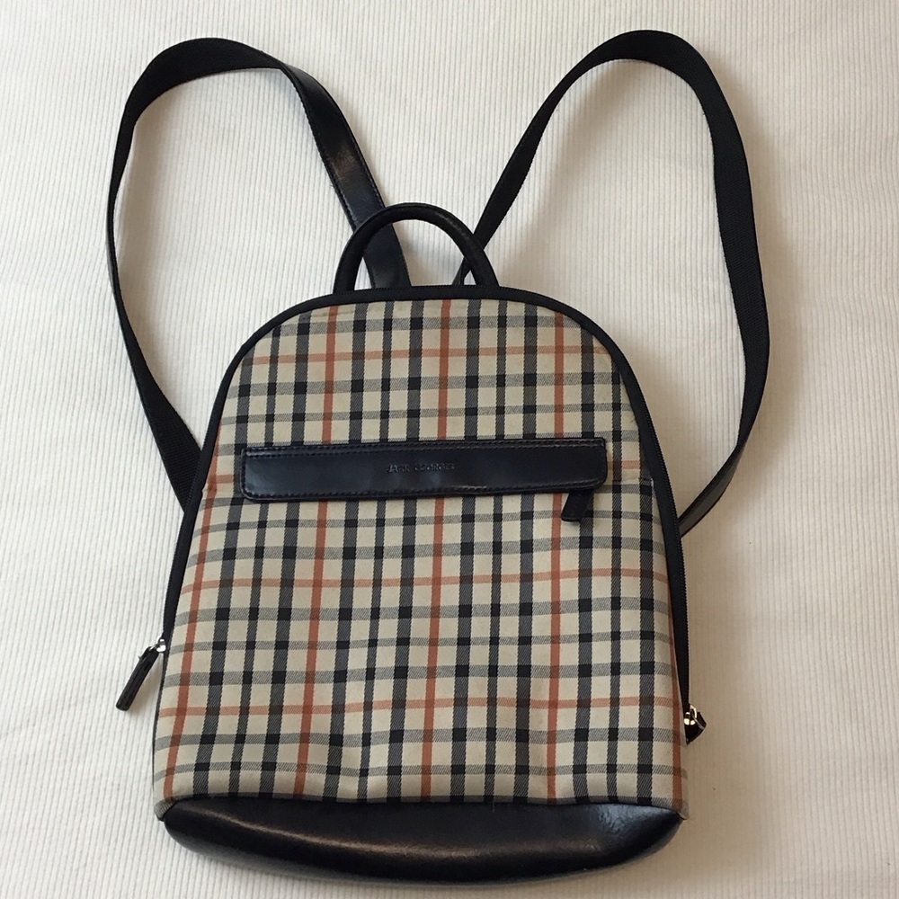 Jack Georges Plaid Backpack - image 1